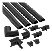 D-LINE Trunking Kit 30x15 3x 1,0m Svart