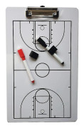 Coach Board Dry Erase Board för tränare Dubbelsidig design Strategitavla Whiteboard för basket