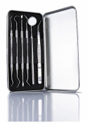 Professional Dental Hygiene Kit 6 Pieces Stainless Steel