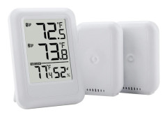Wireless Indoor Thermometer with Dual Sensors