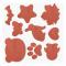 INF Self-adhesive leather patch (9 pre-cut shapes)