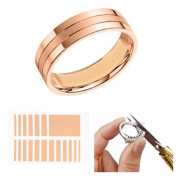 Adjust Ring Size - 17-pack Ring Size Adjuster Beige