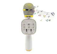 Trådlös Bluetooth karaoke handhållen mikrofon för sång och underhållning hemma-XY[YJD]