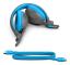 Jlab JBuddies Studio 2 Wireless - Blue/Gray