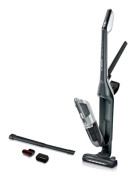 Vertikal dammsugare 2in1 BOSCH Flexxo Gen2 Series 4 BCH3K2801, 0.4l, 25.2V, autonomi max 55 min, RobustAir-system, grå