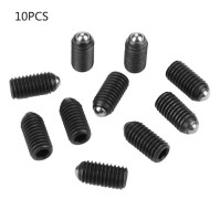10 st M8 skruvgänga sexkantsskruv kolstål kulspärrfjäder set (M816)