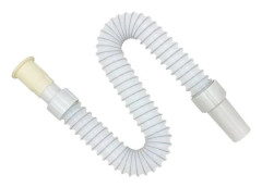 Flexibel avloppsslang, 1 1/4 \" \" x 32 mm, vattenlås/luktfälla för diskbänk, utdragbar från 320-880 mm