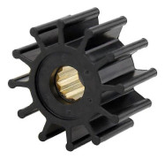 Vattenpump Impeller 12-Blad Sjövattenkylningspump Impeller Reparation för Jabsco-