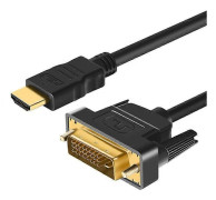 HDMI till DVI-D 24+1-stifts hankabel AV Full HD PC LCD PS3 XBOX HDTV 1,5M ~ 5M