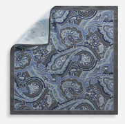Bläck Ralph Silk Hankie Näsdukar Green Paisley Herr Herr MQ Marqet