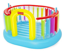 Bestway 93561 - Fisher-Price Hoppborg 226 x 175 x 138 cm inkl. elektrisk pump
