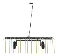 Gräsmatteupptagare, 150x160x190 cm, Stål, Släpräfsa