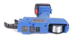 Armeringsbindare Set - Batteridriven Trådbindare - 12V - 4500 mAh - Laddare Ingår - Ø 0,8 mm Tråd - Knutlängd 300–500 mm - Blå