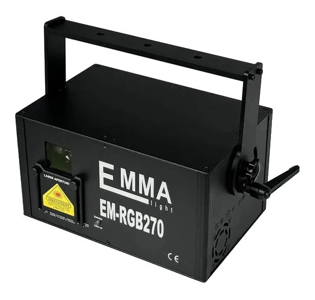 Laserprojektor, RGB-animation, DMX-kontroll,6w rgb laser, 30kpps galvo scanner