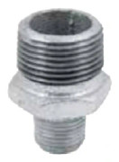 AGAFLEX Reduceringsnippel i galvaniserat gjutjärn N8 5/4" x 1" GZxGZ 41040012