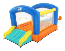 Leap & Play™ H2OGO!® uppblåsbart slott - BESTWAY - 289 x 213 x 173 cm - Max 3 användare - 25 bollar ingår