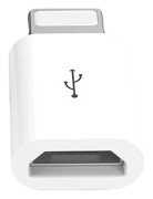 Adapter Micro-USB till iPhone 2in1 Laddning + Dataöverföring