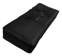 Elpianofodral 61 tangenter tangentbord Vadderad Gig Bag Oxfordduk Bärbar för 61-tangenters piano
