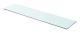 vidaXL Hyllplan glas genomskinlig 90x20 cm