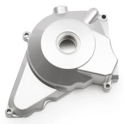 Vänster motorkåpa (stator) ATV / cross 50-125cc - Silver