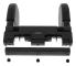 Adjustable Car Headrest with Side Cushions Memory Foam Black