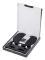 Adjustable Car Headrest with Side Cushions Memory Foam Black