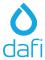Vattenfilterflaska Dafi SOFT DODA 0,7 l Gul Smör + kolfilter