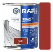 RADACH POLYVINYL-AKRYL TAKFÄRG MAHOGNY 5L RAL3013 SEMI-MATT