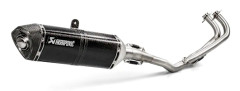 Akrapovic Racing SYM Maxsym 500 TL Komplett Avgassystem Rostfritt Stål/Kolfiber - S-SY5R1-RC