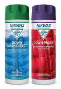 NIKWAX DOWN WASH DIRECT 300 ML + NIKWAX DOWN PROOF 300 ML