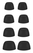 Ãronkuddar 8-pack till Sony WF-1000XM4 - Svart