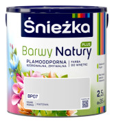 SKRUBBARBAR FÄRG COLORS OF NATURE PLUS GRÅ FJÄDER BP07 2,5L