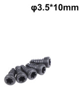 5 st 3,5 mm titanskruvar 8-36 mm veterinär ortopedisk