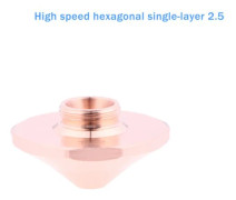 Höghastighets SP-S munstycke D28mm kaliber 1.0-4.0 för WSX Raytools