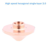 Höghastighets SP-S munstycke D28mm kaliber 1.0-4.0 för WSX Raytools