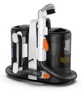 Handhållen matt- och möbeltvätt - Fläckborttagare - 600 W - 15 kPa sugkraft - 0,6–1 l tank - 5 m sladd - 220–240 V EU-kontakt - Vit