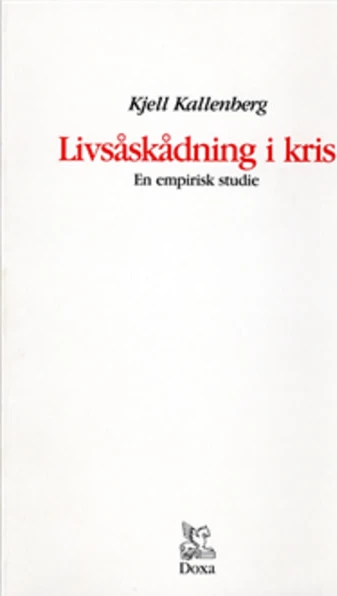 Livsåskådning i kris