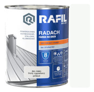RADACH POLYVINYL-AKRYL TAKFÄRG VIT RAL 9003 5L SEMIMATT