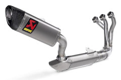 Komplett Akrapovic Racing avgassystem Yamaha MT09/FZ09 titan S-Y9R15-HAPT/1