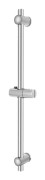 Duschskjutstång, 360° rotation, justerbar längd,Silver