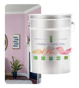 KERAMISK VÄGGFÄRG, TVÄTTBAR, ROSA PULVER, 5L, FLÄCKFRI