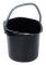 Svart plasthink 5 l