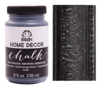 Home Decor Chalk Paint FolkArt - Rich Black - 236ml