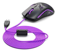 Glorious Ascended Cord - Muskabel - USB (hane) - lila regeringstid - för Glorious Model D, Model O, Model O Minus