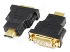 Cablexpert A-HDMI-DVI-3 - Videokort - HDMI hane till DVI-D hona