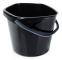 Plastbål svart 10 l