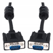 D-SUB VGA-VGA-kabel för skärm 15M FULLHD-kabel