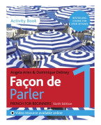 Façon de Parler 1 French Beginner's course 6th edition