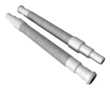 AKCES Vit reduktionskoppling med hona 50mm x 50/40/32mm 50cm 23028