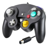 Handkontroll Kompatibel med Nintendo GameCube / Wii Svart